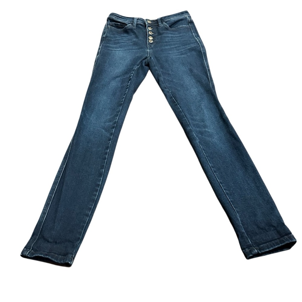 Vervet  Women's Button Fly High Waist Skinny Jeans Size 27